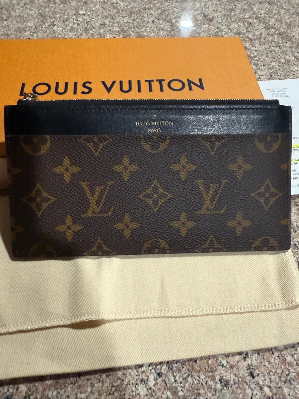 Louis Vuitton Monogram Slim Purse
